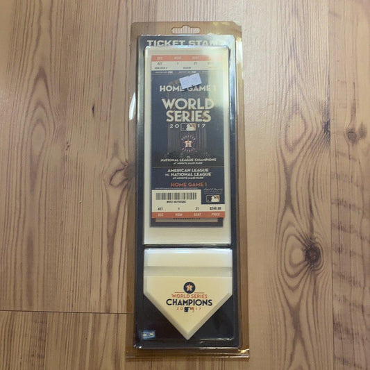 Astros World Series Ticket Stand