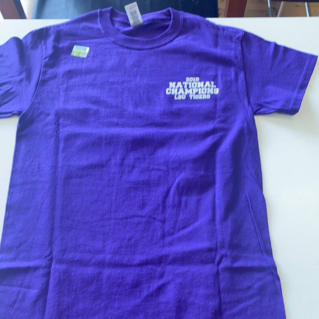 LSU 2019 National Champs Final Score Shirt