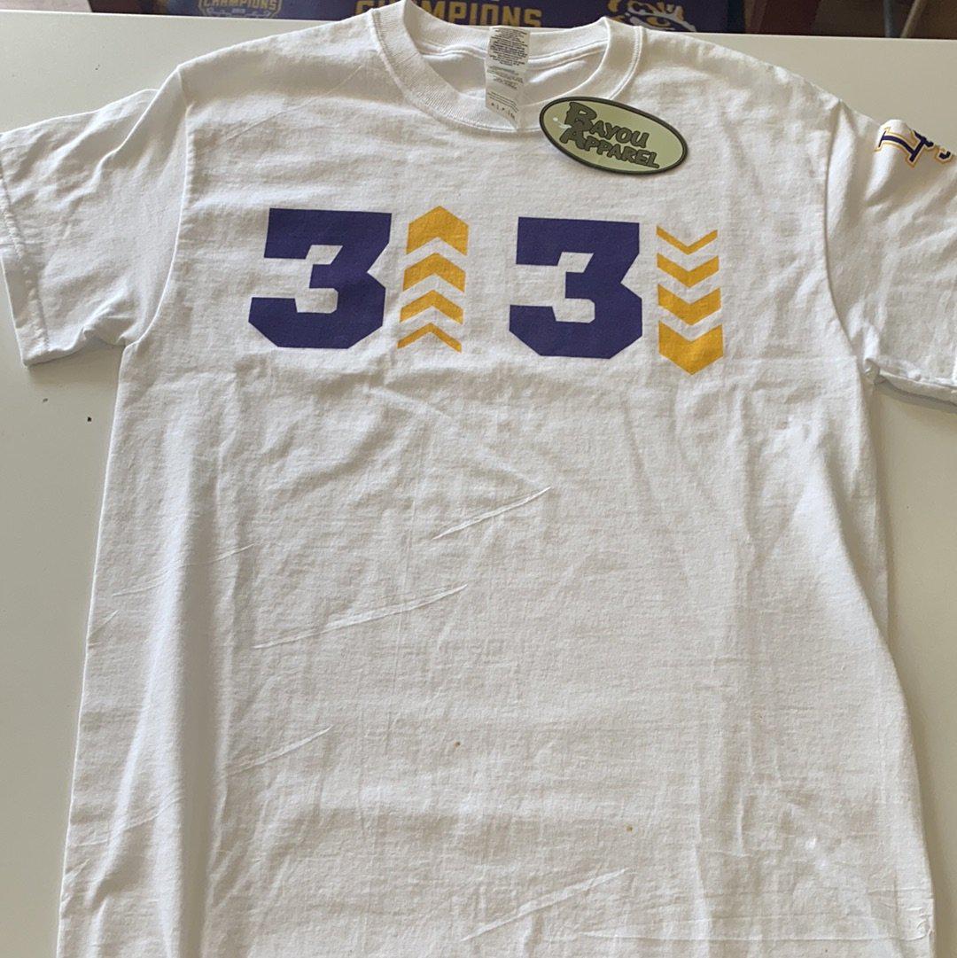 LSU Baseball Shirt - White exclusive at Tiger Nation