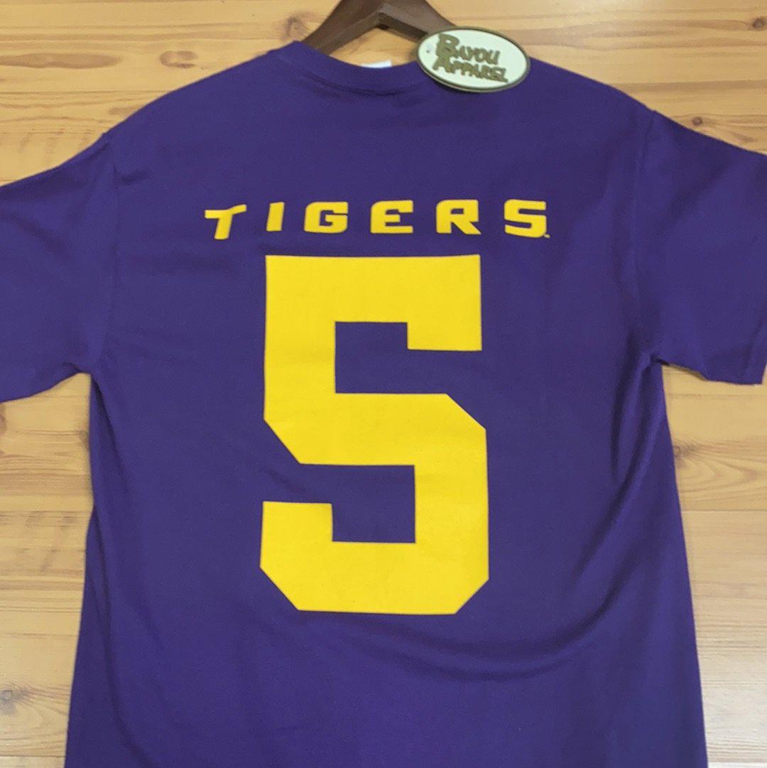 LSU #5 Shirt - Purple