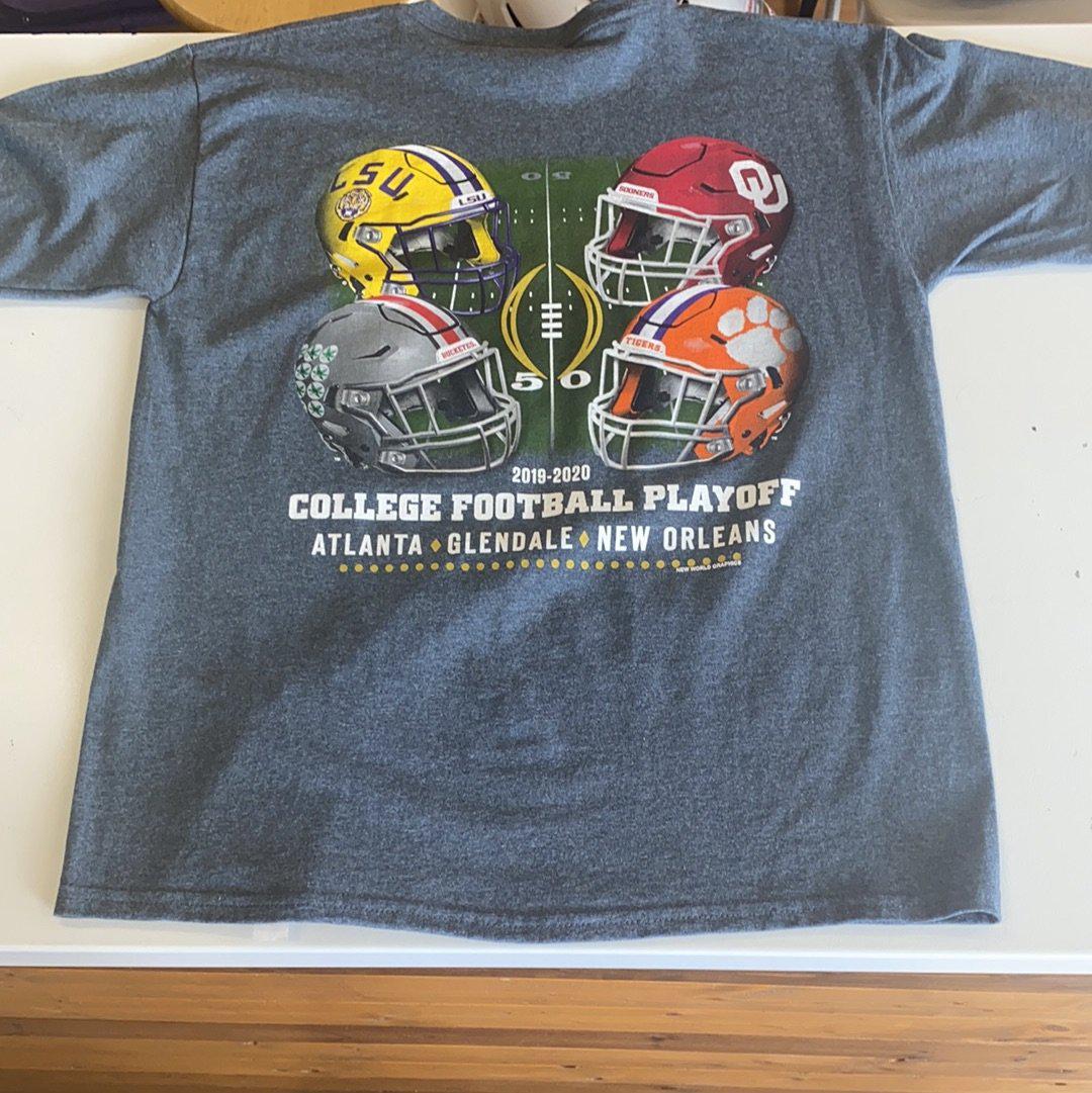 LSU CFP Youth Shirt - Gray