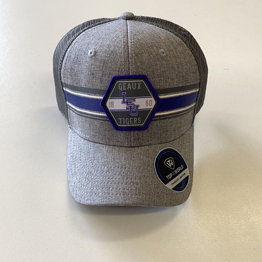LSU Geaux Tigers 1860 Hat - Gray