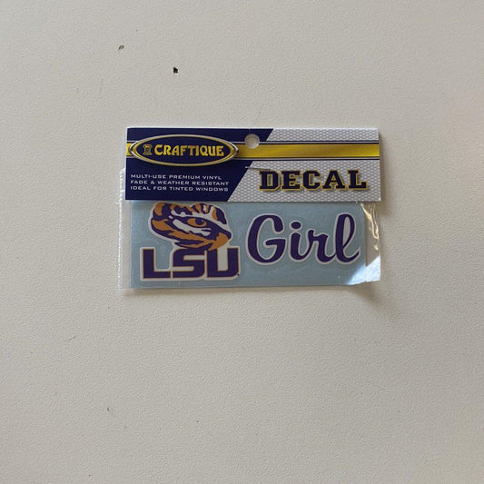 LSU Girl Decal