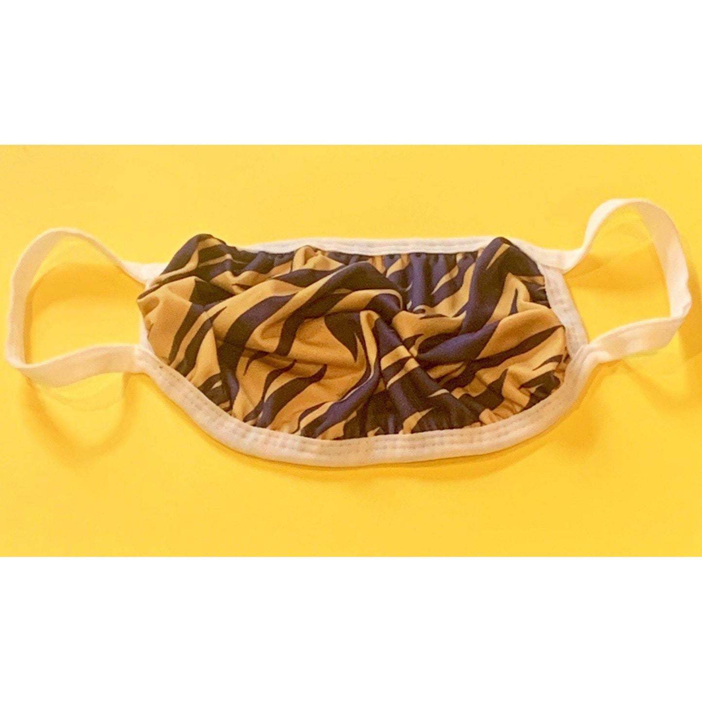 LSU Tiger Stripe Face Mask