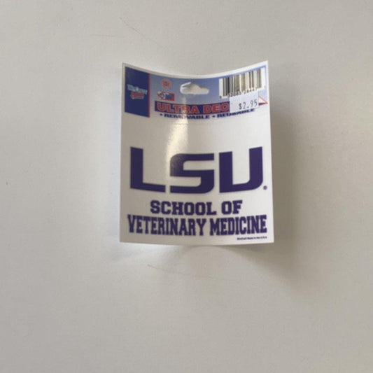 LSU Vet School Decal