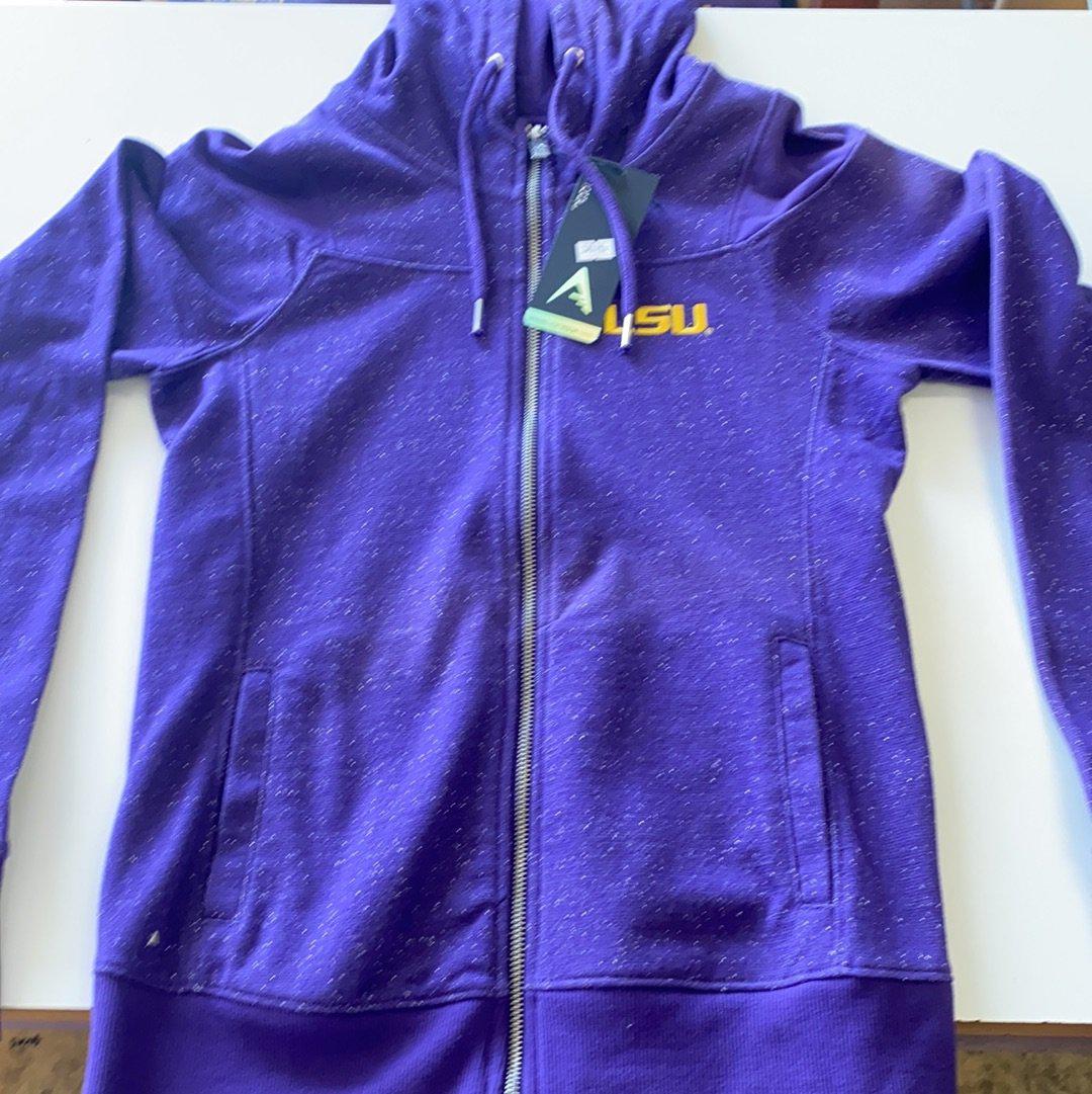 LSU Women’s Sparkle Hoodie - Purple