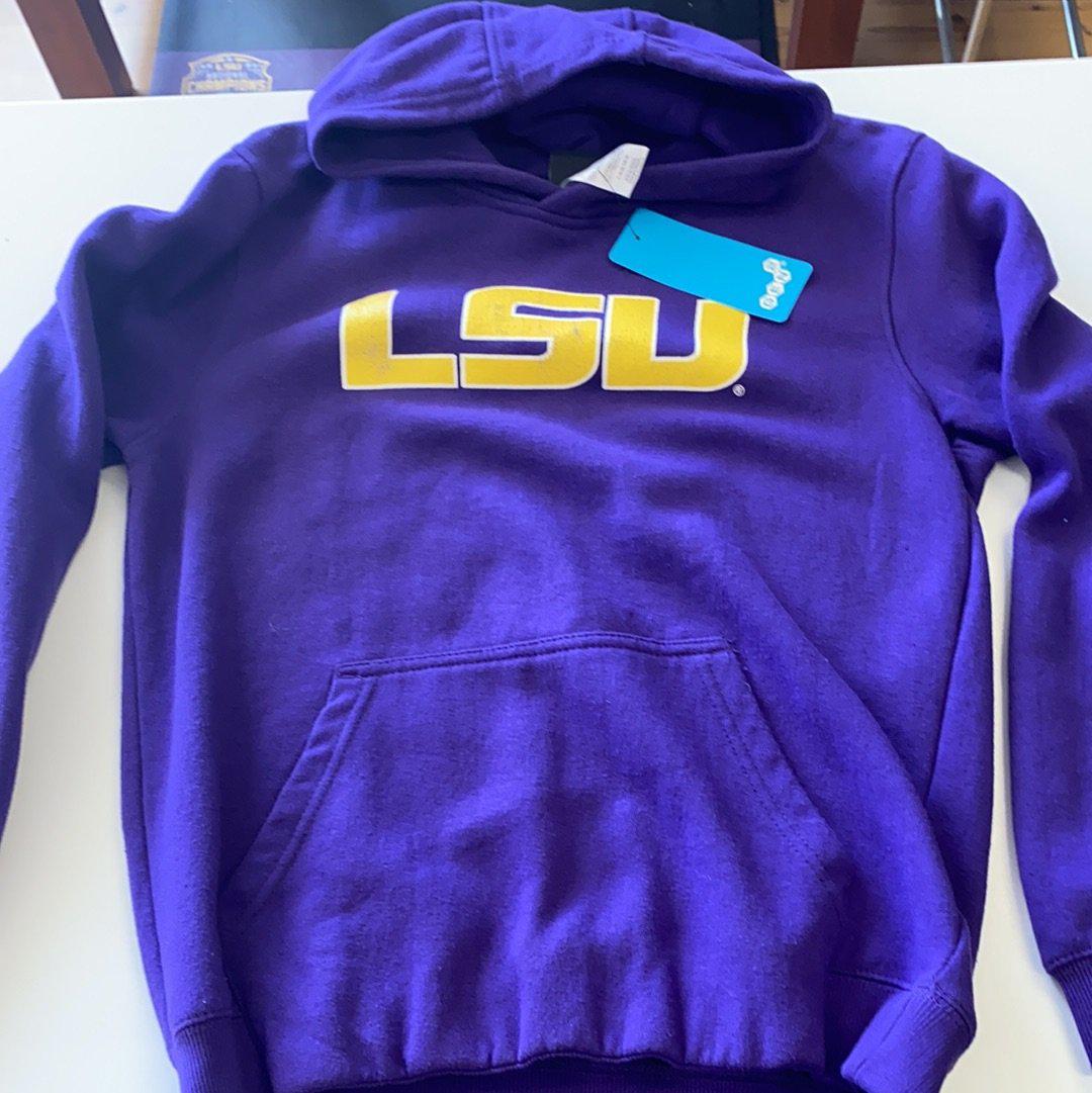 LSU Youth Hoodie - Purple