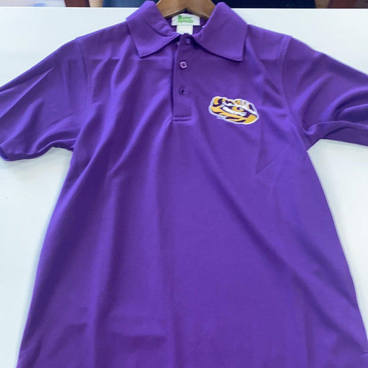 LSU Youth Polo - Purple