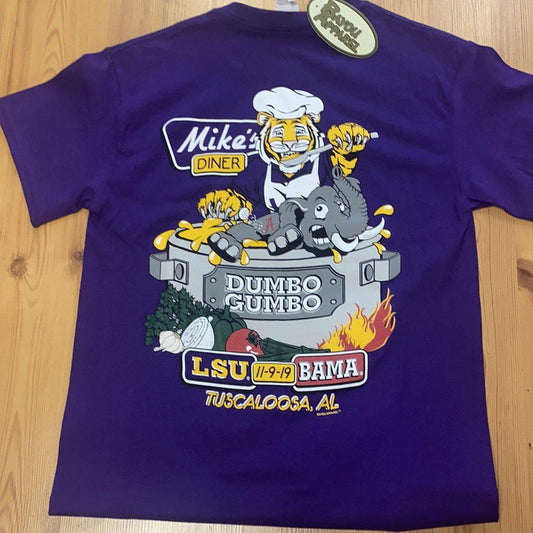 Dumbo Gumbo LSU Shirt - Purple