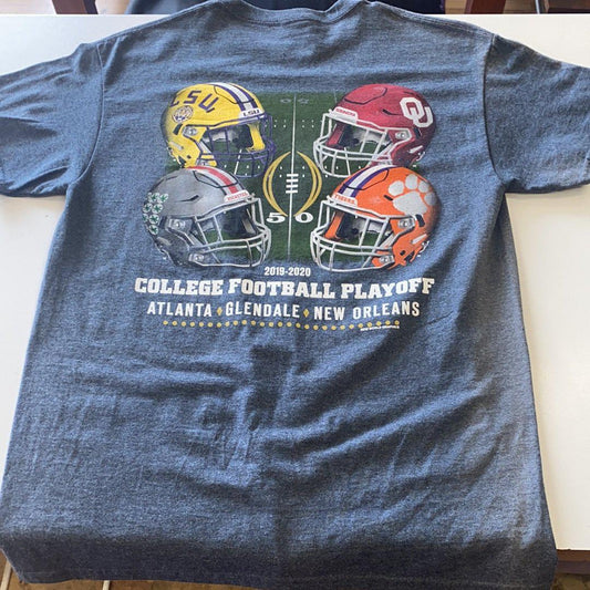 LSU 2019 CFP Shirt - Gray