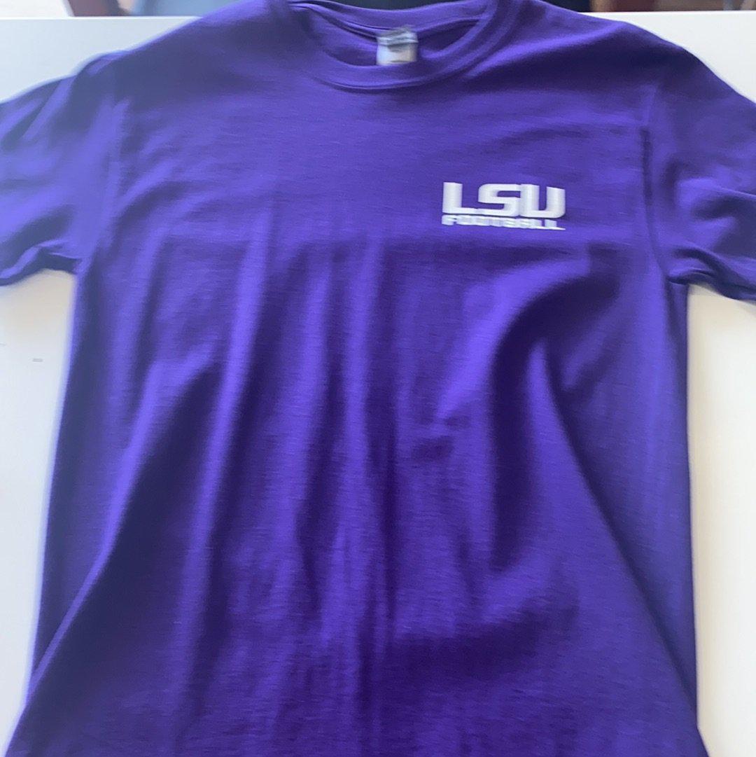 LSU Back for More Shirt - Purple