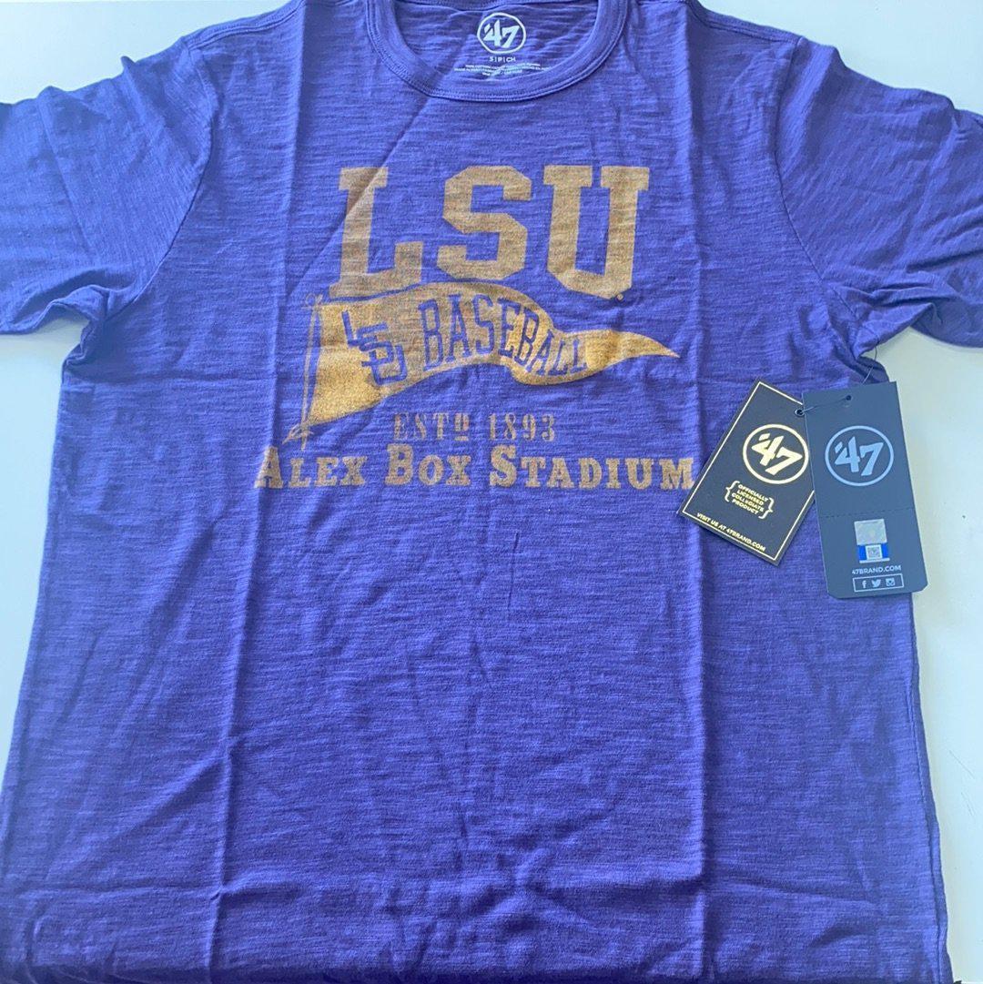 LSU Baseball Shirt - Purple