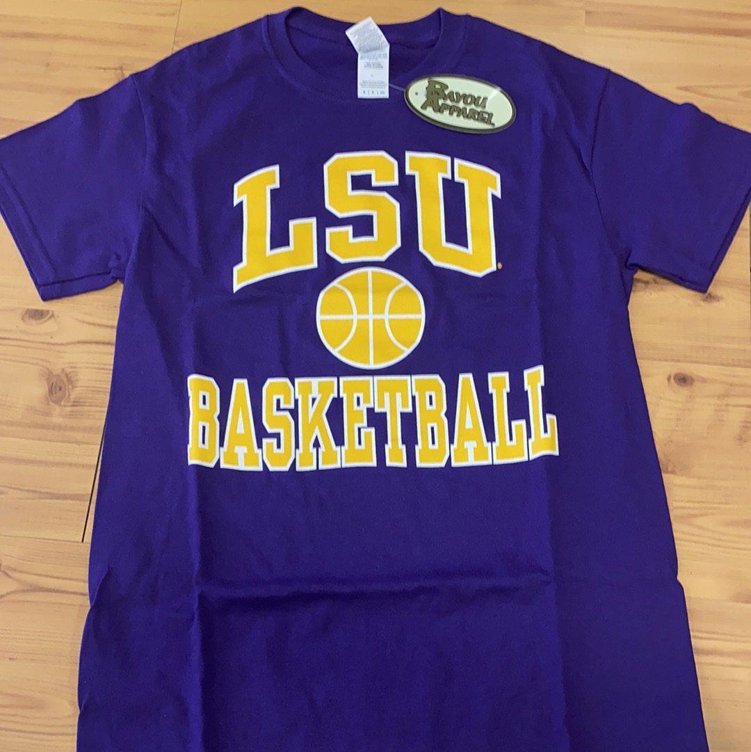LSU Basketball Shirt - Purple
