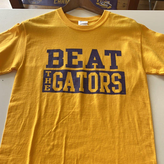 LSU Beat the Gators Shirt - Gold