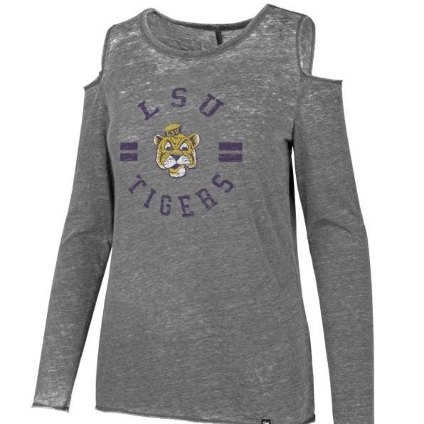 LSU Cut-Long Sleeve Women’s Shirt