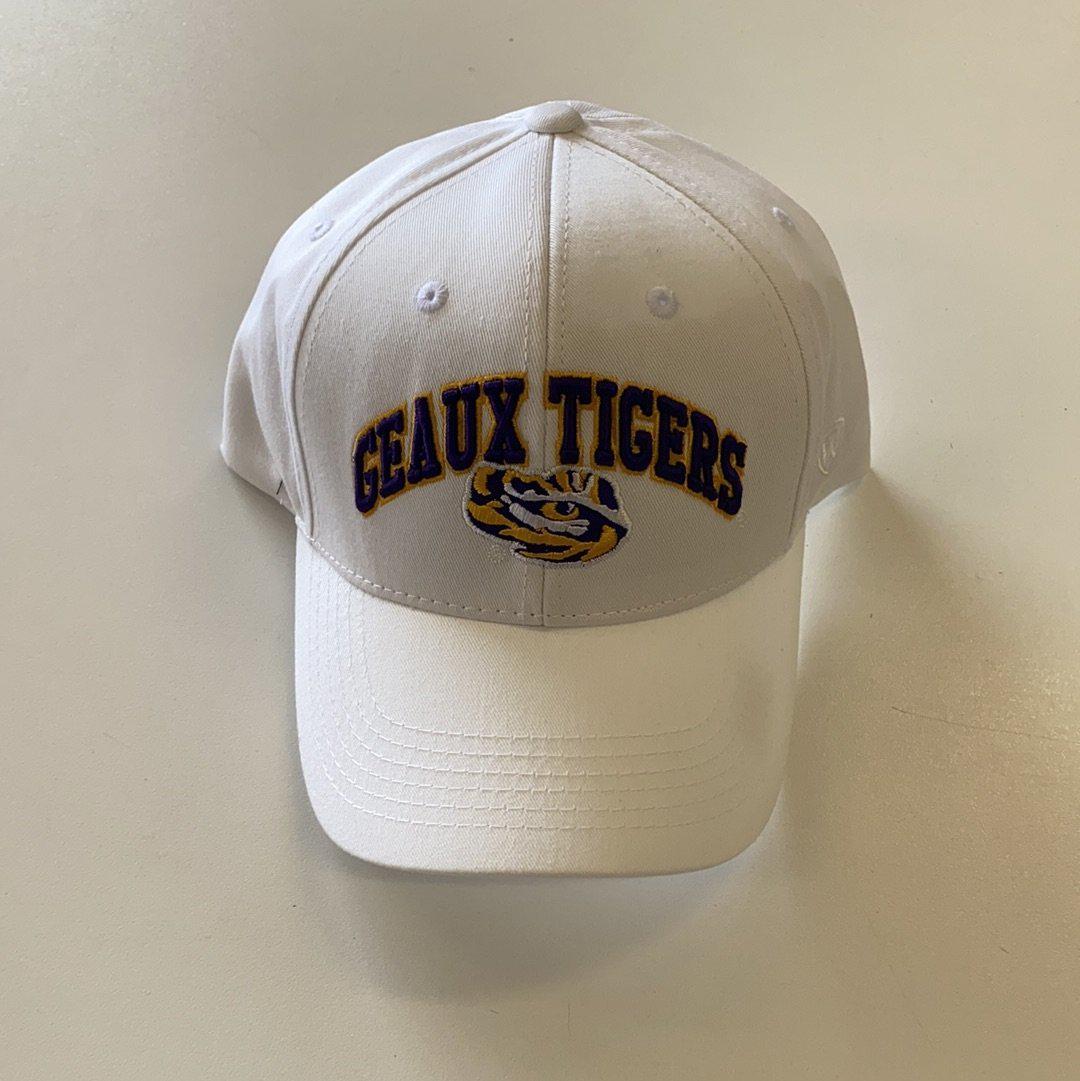 LSU Geaux Tigers Hat - White