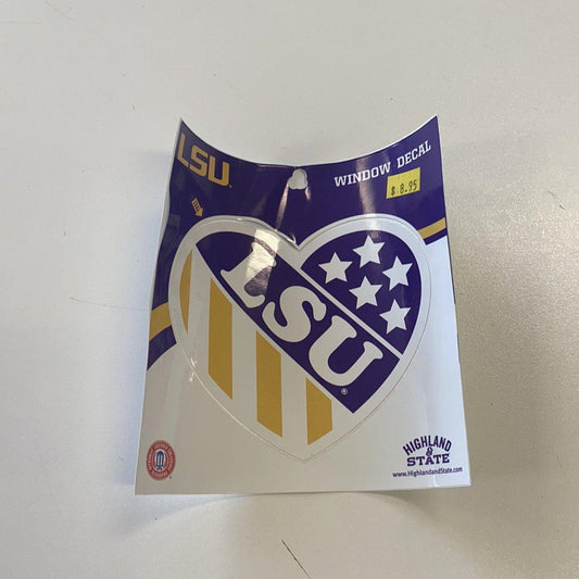 LSU Heart Decal