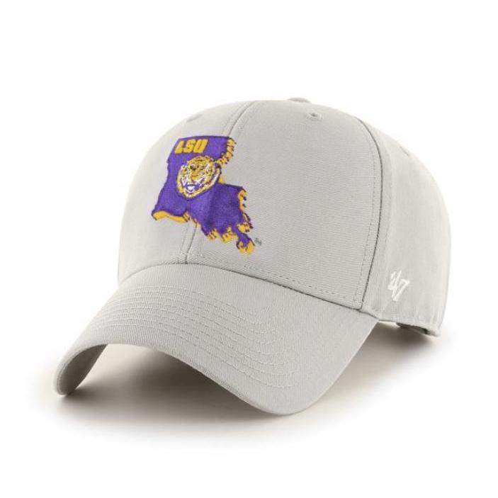 LSU Louisiana Hat - Gray