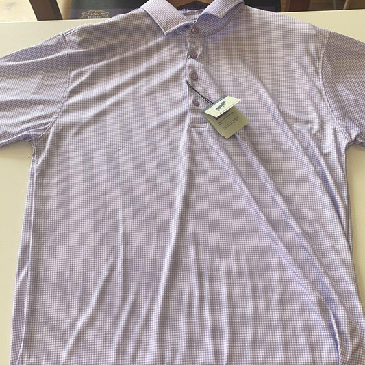 LSU Men’s Polo - Light Purple