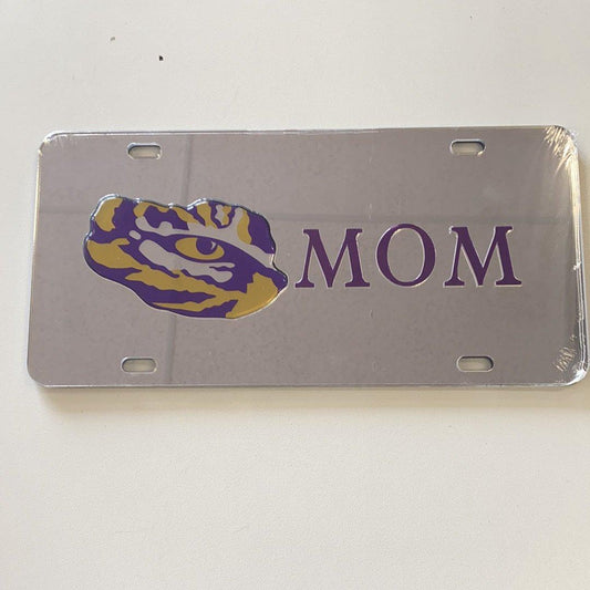 LSU Mom License Plate