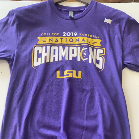 LSU National Champion Shirt - Purple