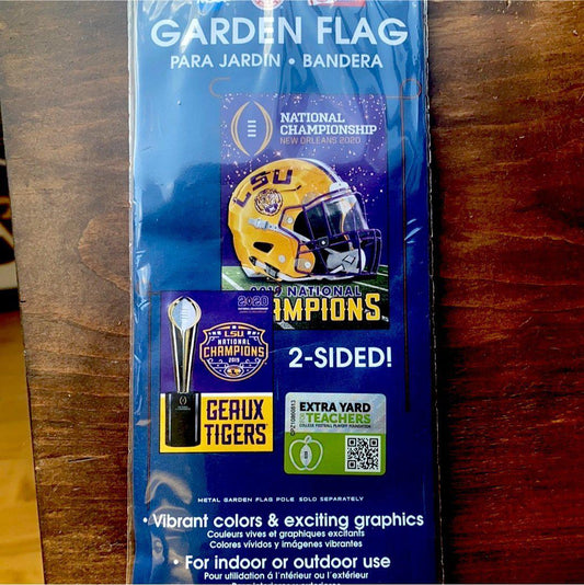 LSU National Champions Garden Flag