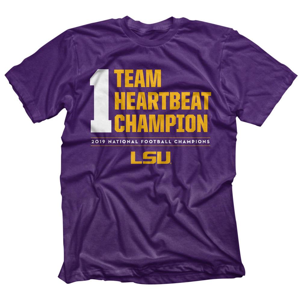 LSU Official National Championship Shirts - 1 Team 1 Heartbeat