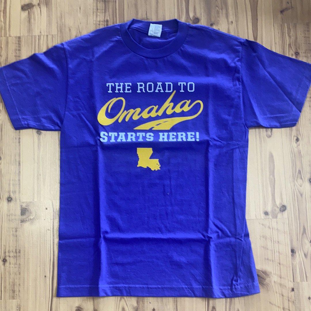LSU Road to Omaha Shirt