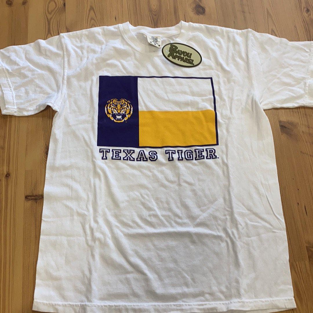 LSU Texas Tiger Shirt - White