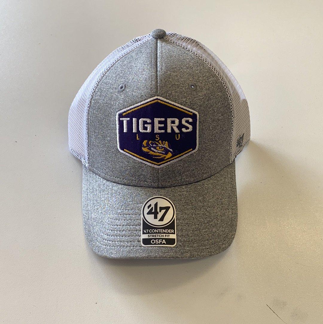 LSU Tigers Hat - Gray/White