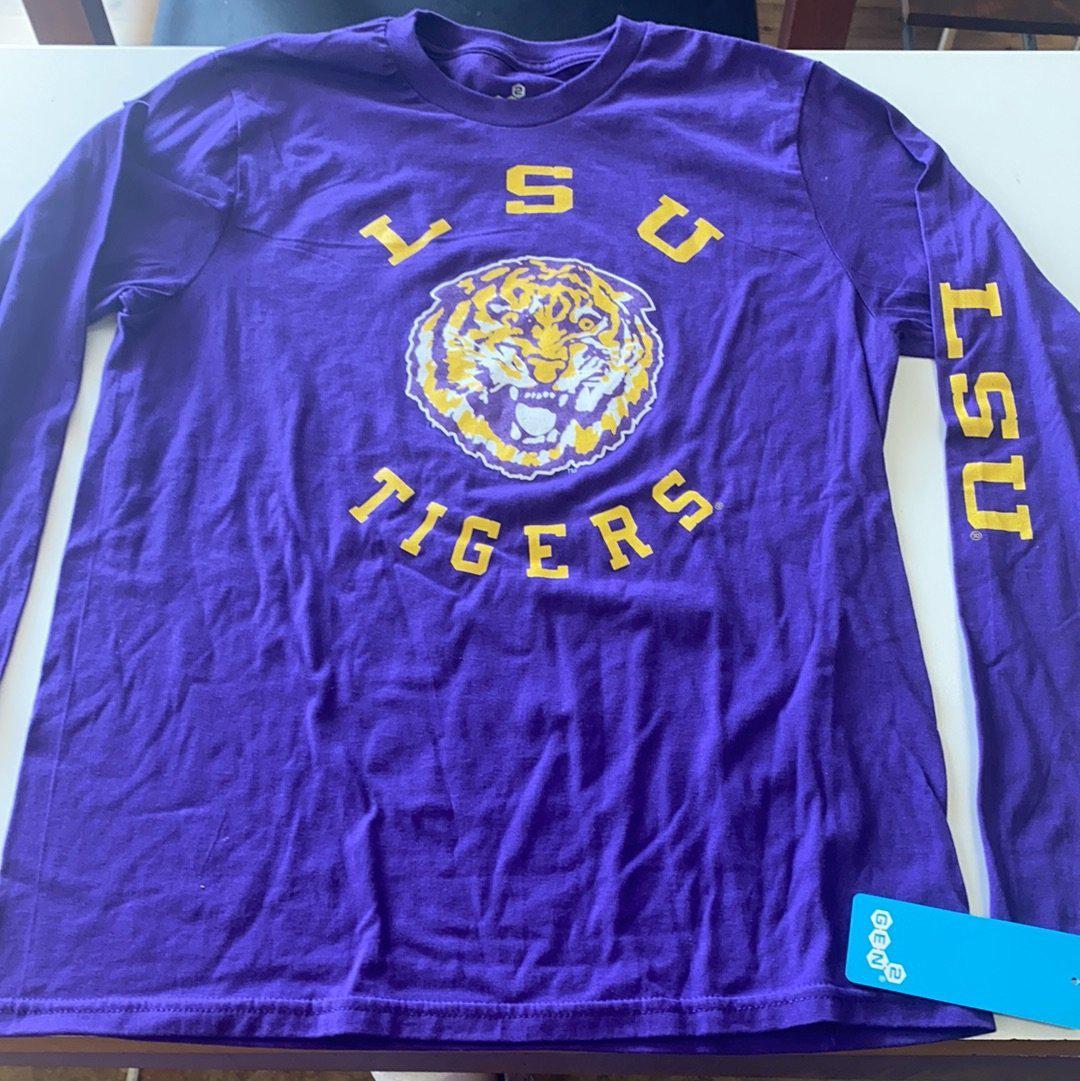 LSU Tigers Longsleeve Shirt Youth - Purple