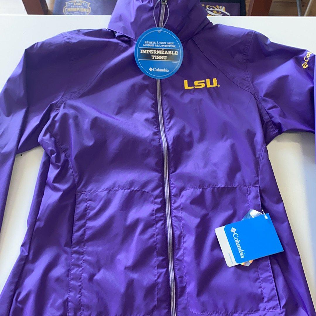 LSU Women’s Rain Jacket - Purple