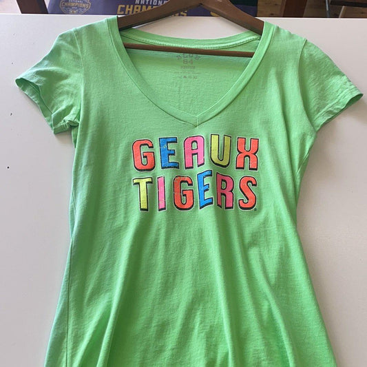 LSU Women’s Shirt - Neon Green