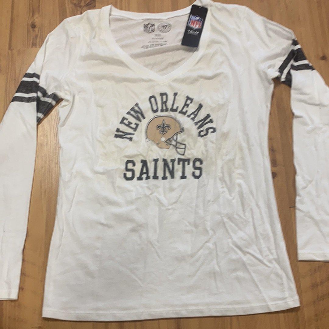Saints Long Sleeve Women’s Shirt - White